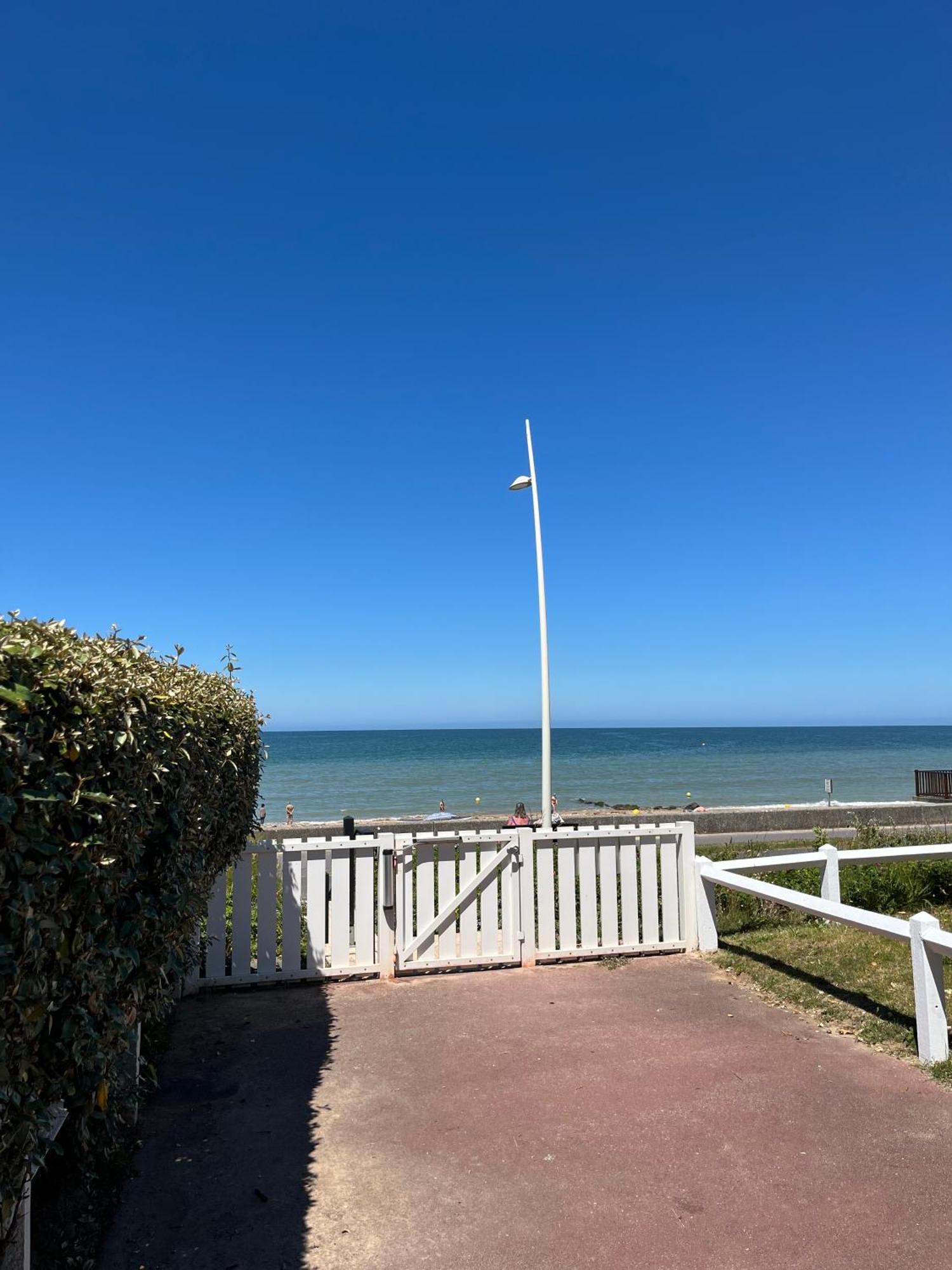 Appartement Douillet - Vue Mer - Piscine/ Tennis Cabourg Eksteriør billede
